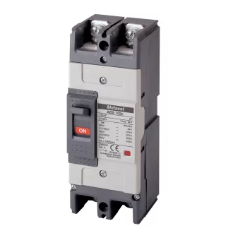   ABS102c 125AF 2P Kompakt megszakító 100A 230/460VAC 85/37kA 250/500VDC 20/20kA