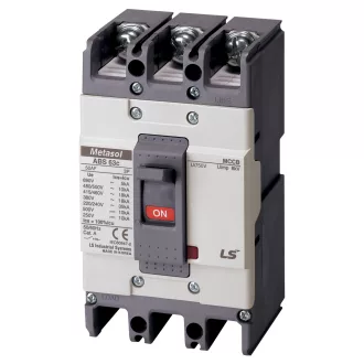   ABS63c 60AF 3P Kompakt megszakító 60A 230/460VAC 35/18kA 250/500VDC 10/10kA