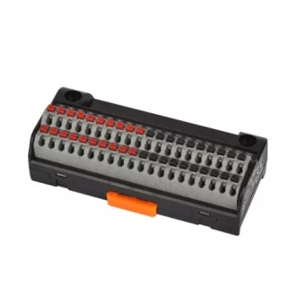   ACL-40L - Elosztóblokk csavarmentes 40 PIN 250VAC/250VDC 10A Bal/Jobb IP20
