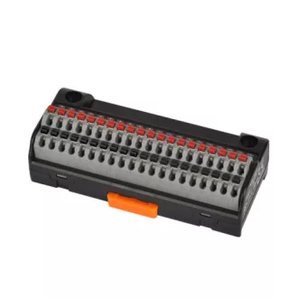   ACL-40T - Elosztóblokk csavarmentes 40 PIN 250VAC/250VDC 10A Fent/Lent IP20