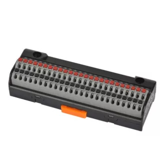   ACL-50T - Elosztóblokk csavarmentes 50 PIN 250VAC/250VDC 10A Fent/Lent IP20