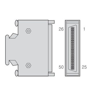 APC-CN1NNA L7 CN1 csatlakozó 50P, 3M L7S,L7P,L7C