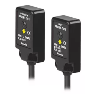   BPS3M-TDT Fotoelektromos-optikai érzékelő lapos 12-24VDC 3m/NPN átm.ny. D.ON IP67