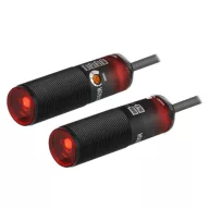   BRQP20M-TDTA Fotoelektromos-optikai érzékelő M18 műanyag 10-30VDC 20m/NPN átm.ny. L.ON/D.ON IP67