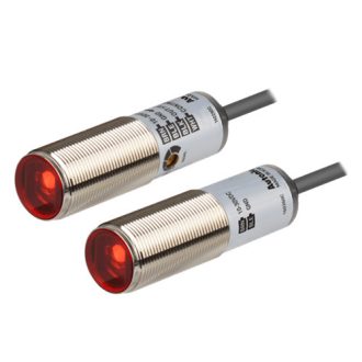   BRQT5M-TDTA-P Fotoelektromos-optikai érzékelő M18 acél 10-30VDC 5m/PNP átm.ny. L.ON/D.ON IP67