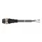 CIDH3-5P - Szenzor kábel M12 DC 5m 3-vezetékes 4 tűs,  | csatl. dugó, olajálló