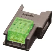   CNE-S03-YG - Csatlakozó 3 tűs, csatl. aljzat, sárgászöld