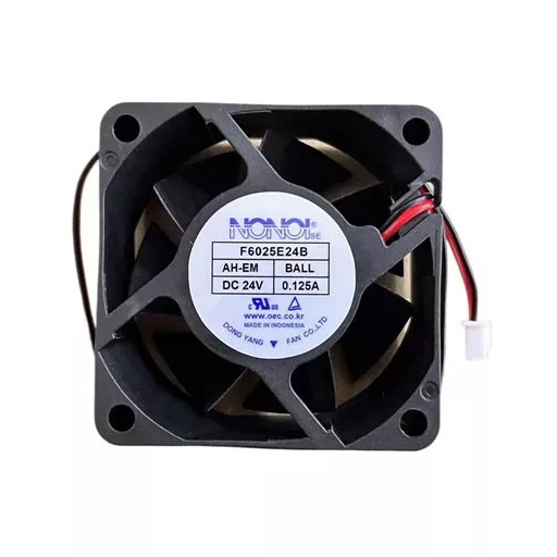 Frekvenciaváltó hűtőventilátor F6025E24B, DC24V, 0,125A 055-075iG5A