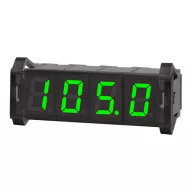   DS16-GS LED Kijelző egység központi modul 12-24V DC 7-szegm. LED Soros 16x24mm IP40