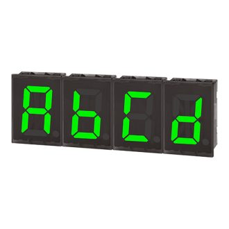   DS40-GE LED Kijelző egység bővítő modul 12-24V DC 7-szegm. LED 40x60mm IP40