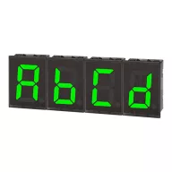   DS40-GP LED Kijelző egység központi modul 12-24V DC 7-szegm. LED Párhuzamos 40x60mm IP40