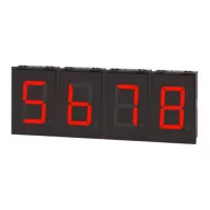   DS60-RT LED Kijelző egység központi modul 12-24V DC 7-szegm. LED RS485 60x96mm IP40