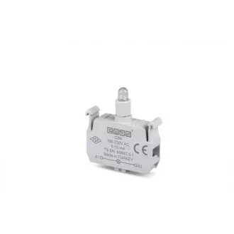 LED Kontaktus Piros 100-230V DC - IP 100-230V DC - CBK