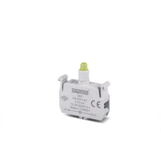 LED Kontaktus Sárga 100-230V DC - IP 100-230V DC - CBS