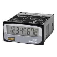   LA8N-BF - Számláló 8 digit LCD kijelző 3,4x8,7mm Beépített akku. IP66