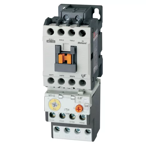MC-12a-12VDC Mágneskapcsoló 1NC 12A 200V/3,5kW, 400V/5,5kW