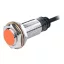 PR18-5DP2 Induktív érzékelő 12-24VDC M18/5mm PNP/NC 2m kábel Szintbe ép. IP67