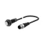 PRAWT12-2DO Induktív érzékelő 12-24VDC M12/2mm NO Kábelcsatlakozós Szintbe ép. IP67