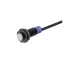 PRDAT12-4DC Induktív érzékelő 12-24VDC M12/4mm NC 2m kábel Szintbe ép. IP67