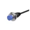 PRDT18-14XC Induktív érzékelő 12-24VDC M18/14mm NC 2m kábel Nem szintbe ép. IP67