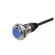   PRDT18-7DC-V Induktív érzékelő 12-24VDC M18/7mm NC 2m olajálló kábel Szintbe ép. IP67
