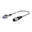 PRDW08-2DN-V Induktív érzékelő 12-24VDC M8/2mm NPN/NO Olajálló kábelcsat. Szintbe ép. IP67