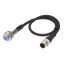 PRDW08-2DN Induktív érzékelő 12-24VDC M8/2mm NPN/NO Kábelcsatlakozós Szintbe ép. IP67