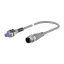 PRDW08-4DN-V Induktív érzékelő 12-24VDC M8/4mm NPN/NO Olajálló kábelcsat. Nem szintbe ép. IP67