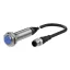 PRDWL18-7DN Induktív érzékelő 12-24VDC M18/7mm NPN/NO Kábelcsatlakozós Szintbe ép. IP67