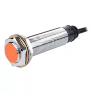   PRL18-5DP2 Induktív érzékelő 12-24VDC M18/5mm PNP/NC 2m kábel Szintbe ép. IP67