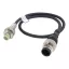PRW08-2DN Induktív érzékelő 12-24VDC M8/2mm NPN/NO Kábelcsatlakozós Nem szintbe ép. IP67