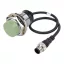 PRW30-15AC Induktív érzékelő 100-240VAC M30/15mm NC Kábelcsatlakozós Nem szintbe ép. IP67