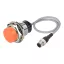 PRW30-15DP Induktív érzékelő 12-24VDC M30/15mm PNP/NO Kábelcsatlakozós Nem szintbe ép. IP67