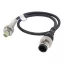 PRWL08-2DN2 Induktív érzékelő 12-24VDC M8/2mm NPN/NC Kábelcsatlakozós Nem szintbe ép. IP67
