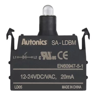LED kontaktus Kék 12-24VDC