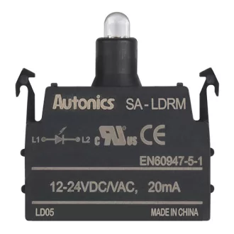 LED kontaktus Piros 12-24VDC