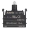 LED kontaktus Sárga 12-24VDC