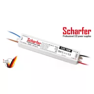   SCH-18-12 LED Tápegység 12V DC / 1,5A, 100-250V AC, 18W, IP67