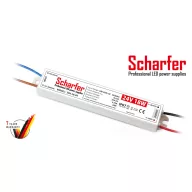   SCH-18-24 LED Tápegység 24V DC / 0,75A, 100-250VAC, 18W, IP67
