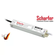   SCH-30-12 LED Tápegység 12V DC / 2,5A, 185-250V AC, 30W, IP67