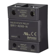   SR1-4240-N Szilárdtest relé 1-fázisú 90-240VAC T.: 24-240VAC/40A zero cross