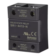   SR1-4415-N Szilárdtest relé 1-fázisú 90-240VAC T.: 48-480VAC/15A zero cross