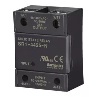   SR1-4425-N Szilárdtest relé 1-fázisú 90-240VAC T.: 48-480VAC/25A zero cross