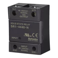   SR1-4440-N Szilárdtest relé 1-fázisú 90-240VAC T.: 48-480VAC/40A zero cross