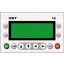 XP10BKB-DC - HMI 4.1' Mono zöld LCD(192×64), 24VDC tápfesz. RTC